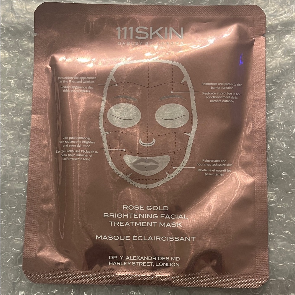 111SKIN Rose Gold Brightening Facial Treatment Mask